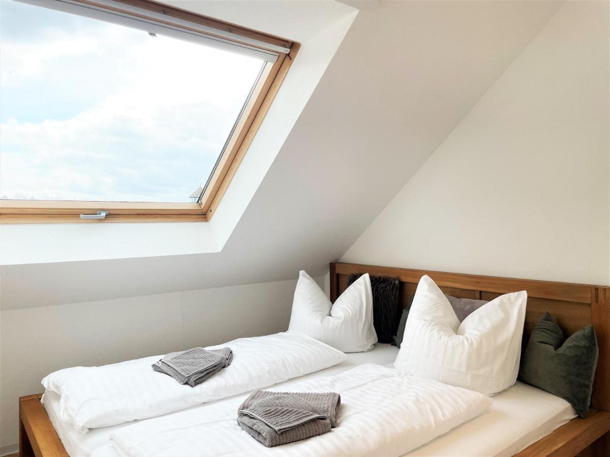 Silberseehaus In Der Freizeitoase Mortka Bagian luar foto